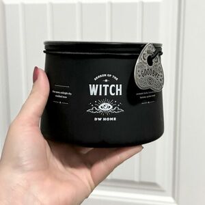 DW Home Season Of The Witch Ouija Board Sparkly Lid Candle NWT Spooky Witchy